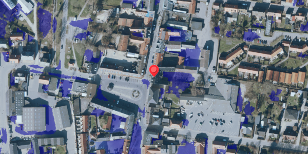 Ekstrem regn på Algade 10, 4660 Store Heddinge