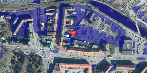 Ekstrem regn på Riberdyb 20, 6000 Kolding