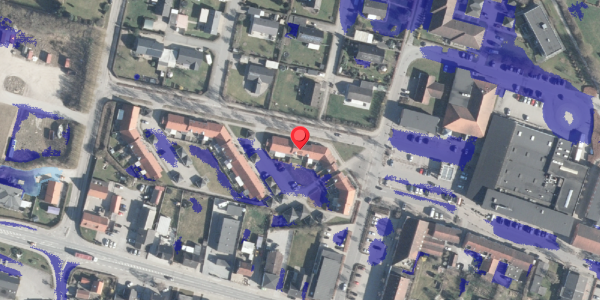 Ekstrem regn på Centervej 47, 8963 Auning