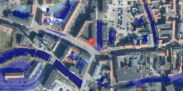 Ekstrem regn på Bredgade 8B, 6000 Kolding