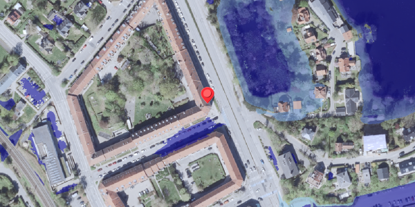 Ekstrem regn på Kongevejen 331A, . , 2840 Holte