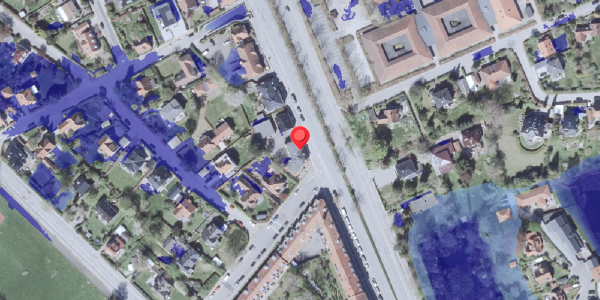 Ekstrem regn på Kongevejen 341, . , 2840 Holte