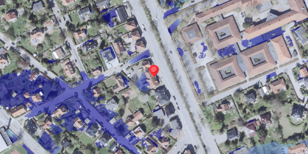 Ekstrem regn på Kongevejen 347, . , 2840 Holte