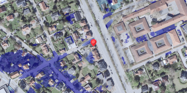 Ekstrem regn på Kongevejen 349, . , 2840 Holte