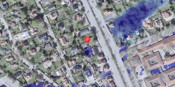 Ekstrem regn på Kongevejen 361, . , 2840 Holte