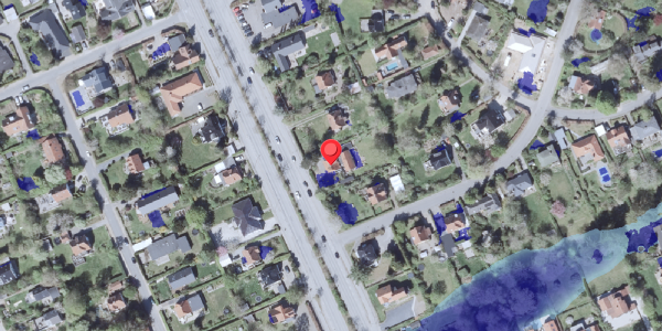 Ekstrem regn på Kongevejen 384, . , 2840 Holte