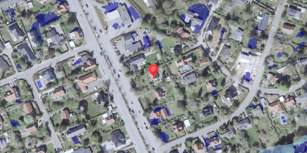 Ekstrem regn på Kongevejen 388, . , 2840 Holte