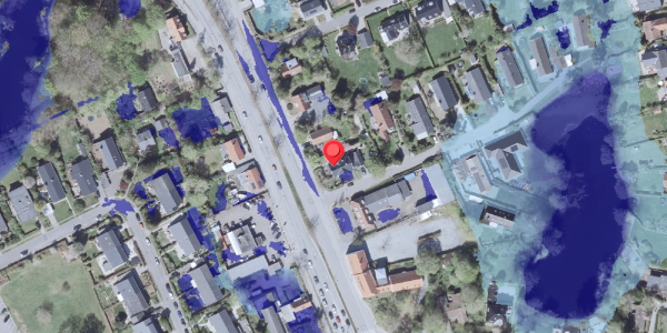 Ekstrem regn på Kongevejen 426, . , 2840 Holte