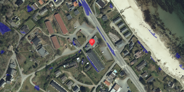 Ekstrem regn på Tejnvej 74B, 3770 Allinge