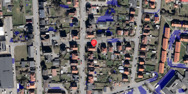 Ekstrem regn på Mellemgade 8A, 6100 Haderslev