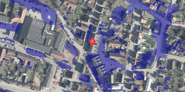 Ekstrem regn på Middelgade 17, 8963 Auning