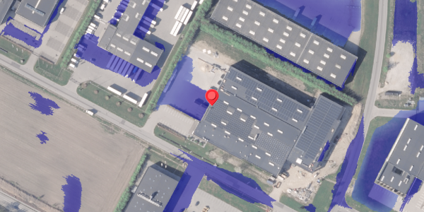 Ekstrem regn på Sigma 9, 8382 Hinnerup