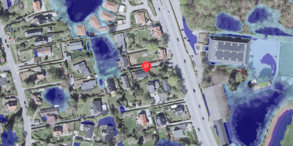 Ekstrem regn på Kongevejen 451C, . , 2840 Holte