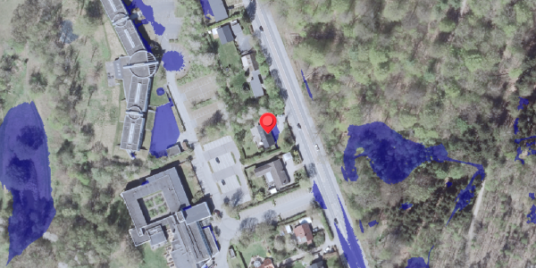 Ekstrem regn på Kongevejen 501, . , 2840 Holte