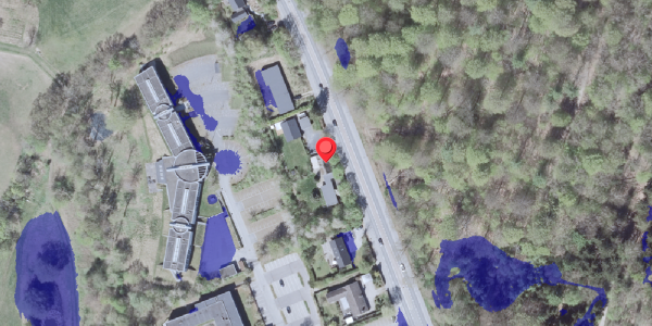 Ekstrem regn på Kongevejen 505, . , 2840 Holte