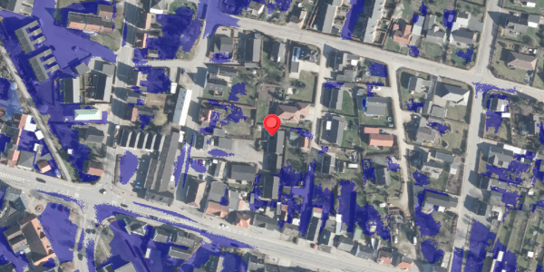 Ekstrem regn på Nygade 2D, 8963 Auning