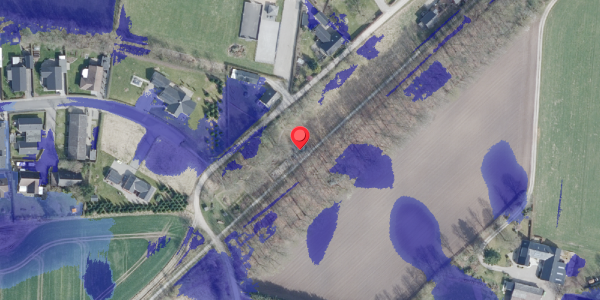 Ekstrem regn på Valkyrievej 13, 9600 Aars
