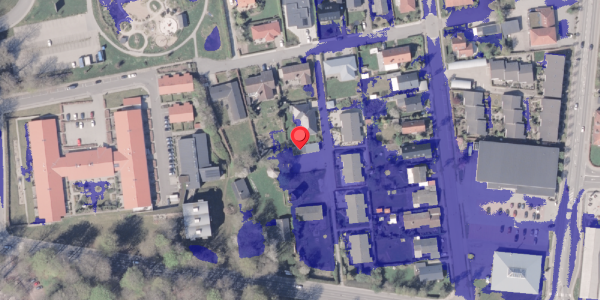 Ekstrem regn på Rodstensgade 5, 8300 Odder