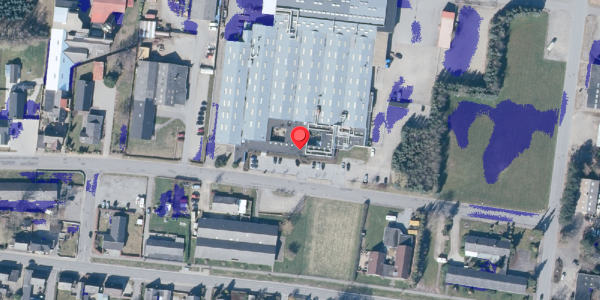 Ekstrem regn på Industrivej 13, 9550 Mariager