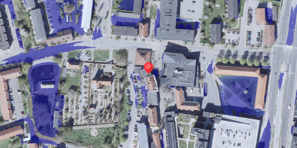 Ekstrem regn på Herlev Torv 27, 2730 Herlev