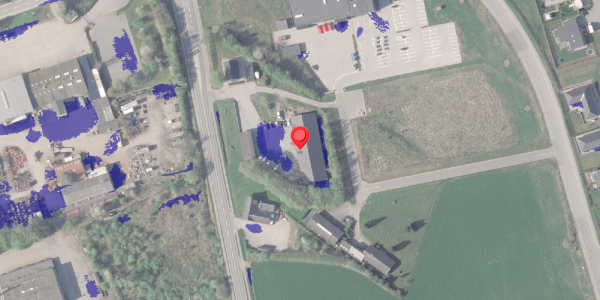 Ekstrem regn på Skanderborgvej 13, 8370 Hadsten
