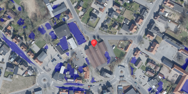 Ekstrem regn på Torvet 4, 6510 Gram