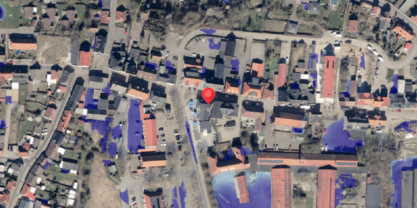 Ekstrem regn på Storegade 14, 6430 Nordborg