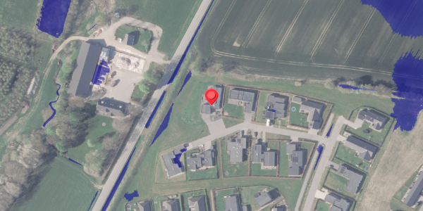 Ekstrem regn på Skellet 8, 8382 Hinnerup