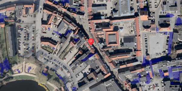 Ekstrem regn på Storegade 13, 6100 Haderslev