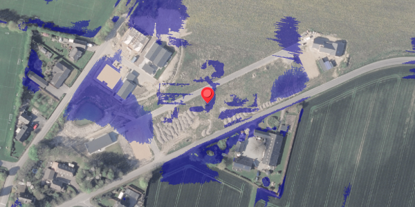 Ekstrem regn på Herstvej 13, 8382 Hinnerup