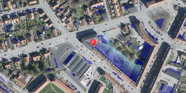 Ekstrem regn på Jyllandsgade 9, 4100 Ringsted