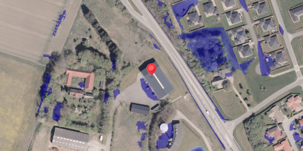 Ekstrem regn på Møllemarken 6, 8300 Odder