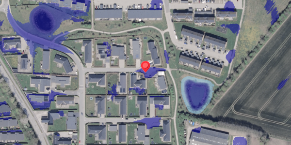 Ekstrem regn på Langfreddal 1A, 8471 Sabro