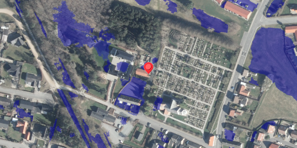 Ekstrem regn på Kirkevej 2A, 8963 Auning