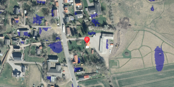 Ekstrem regn på Slagelsevej 21, 4460 Snertinge
