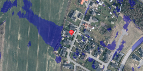 Ekstrem regn på Parallelvej 13, 9362 Gandrup