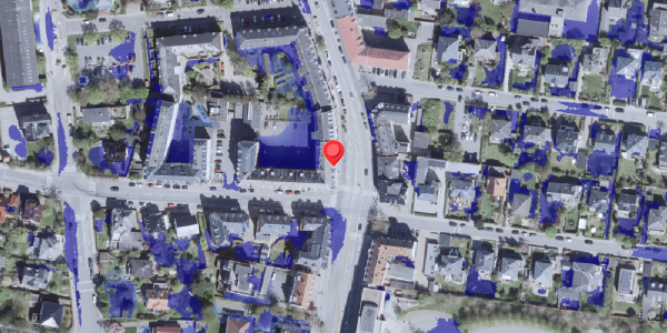 Ekstrem regn på Strandvejen 145, 2900 Hellerup