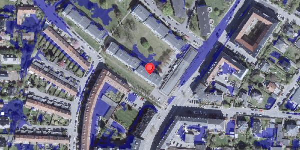 Ekstrem regn på Vingårds Alle 73, . , 2900 Hellerup