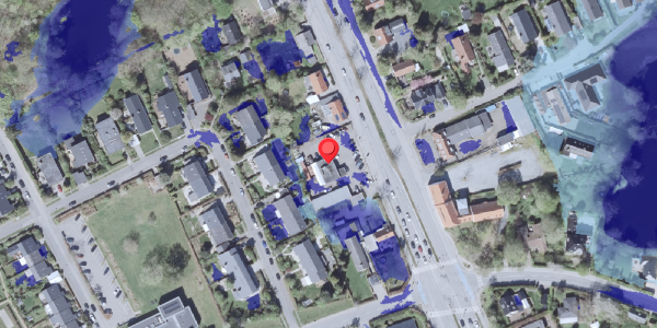 Ekstrem regn på Kongevejen 397, . , 2840 Holte