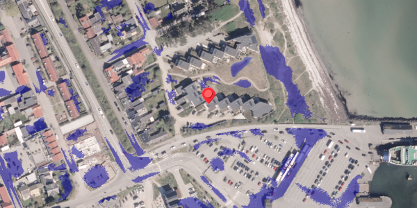 Ekstrem regn på Klitrosevej 21, 8300 Odder