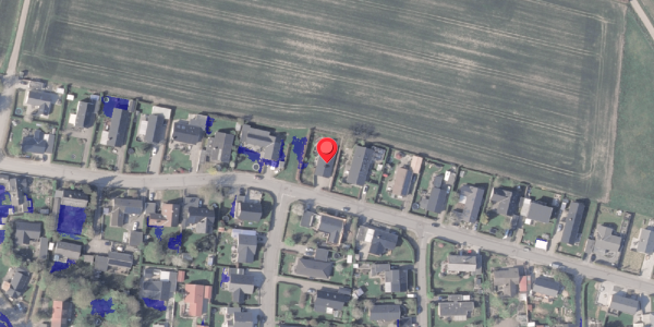 Ekstrem regn på Fusagervej 24, 8382 Hinnerup