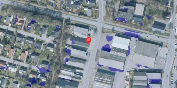 Ekstrem regn på Fabriksvej 4, 7600 Struer