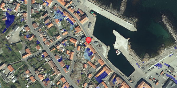Ekstrem regn på Havnegade 15, 3770 Allinge