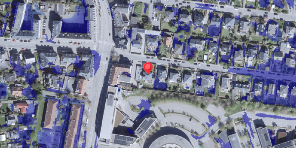 Ekstrem regn på Carolinevej 4, 2900 Hellerup