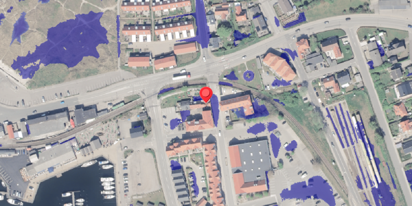 Ekstrem regn på Nørregade 2, 3390 Hundested