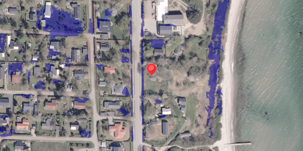 Ekstrem regn på Kystvejen 110, 8300 Odder