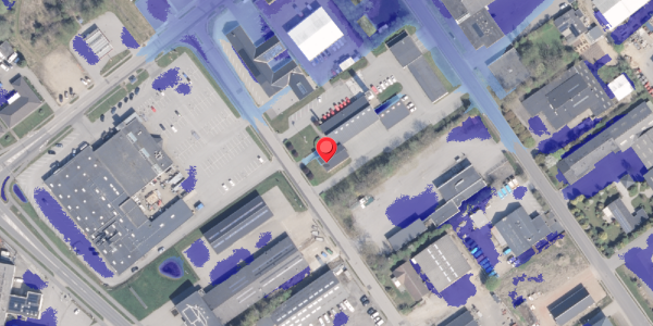 Ekstrem regn på Industrivej 3, 8800 Viborg