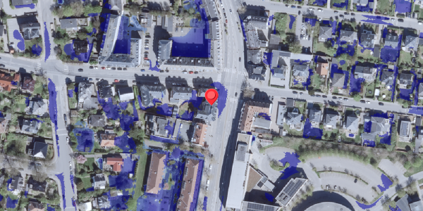Ekstrem regn på Strandvejen 143, 2900 Hellerup