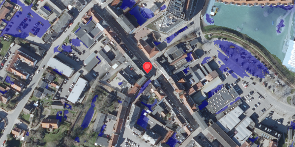 Ekstrem regn på Algade 60, 4760 Vordingborg
