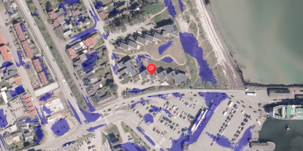 Ekstrem regn på Klitrosevej 23, 8300 Odder
